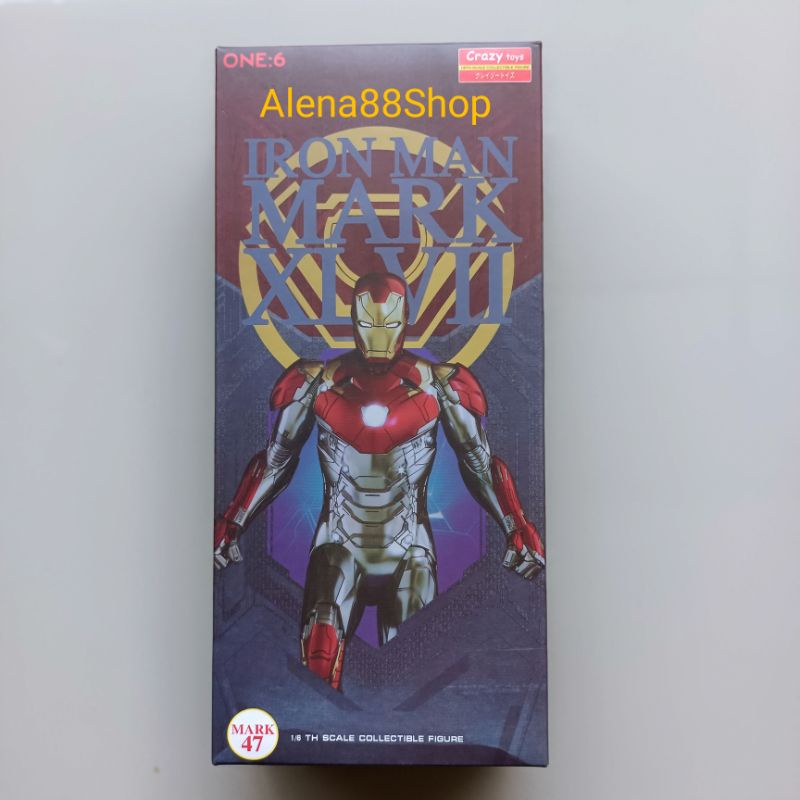 Crazy toys iron man Mark 47 mark XLVII new misb