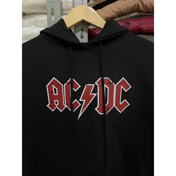 COD (4.4) Hoodie Sweater Pria wanita H&amp;M ACDC World Tour Black Dark Grey Jaket Unisex Cowok Cewek HNM Full Tag