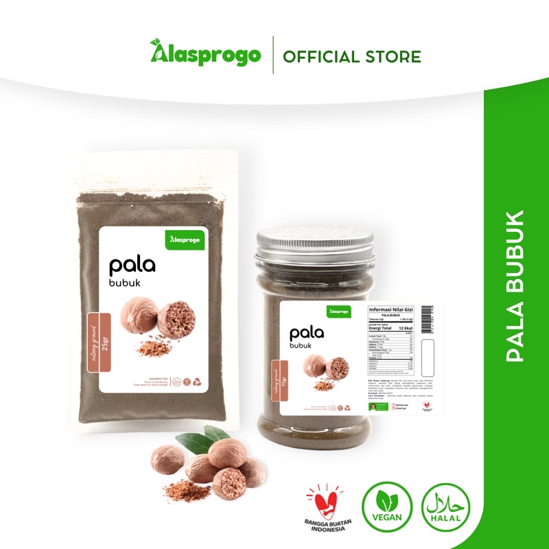 

Alasprogo Pala Bubuk / Nutmeg Ground