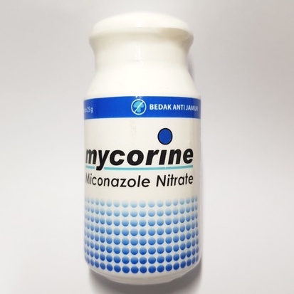 Mycorine Bedak 25 gram - Bedak Anti Jamur Seperti Daktarin Bedak