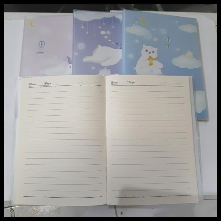 

Notebook Beruang 991-36K 13X18Cm 1 Buah