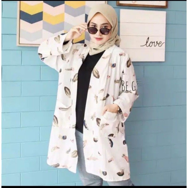 CARDIGAN MOTIF BULU