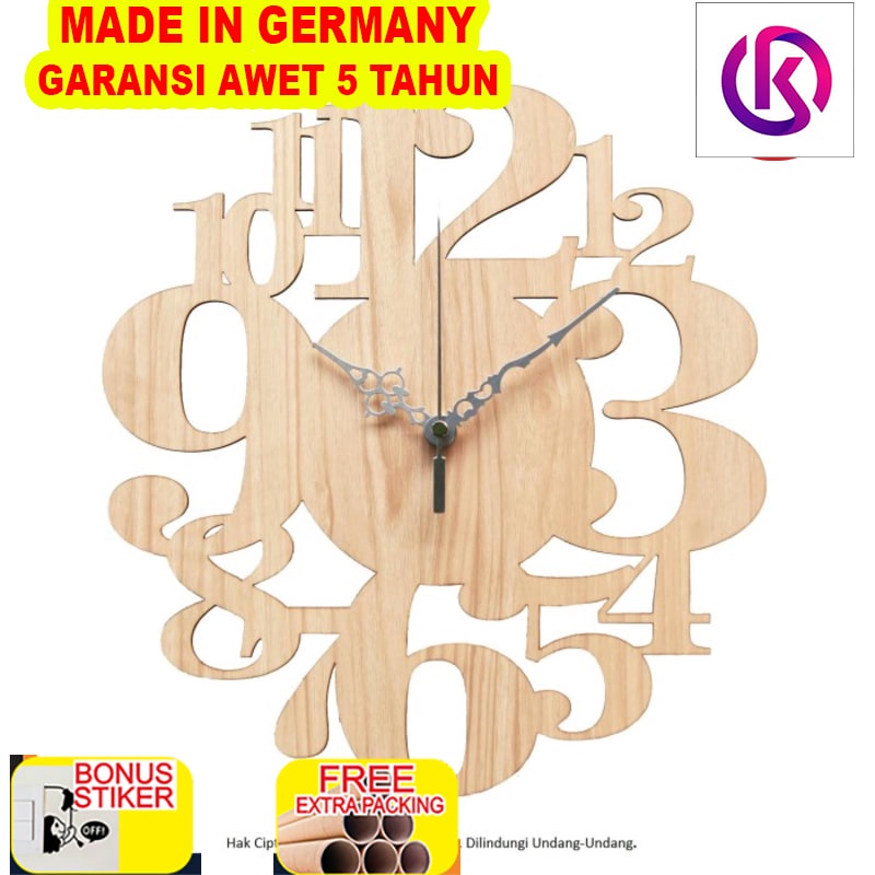 

Murah Jam Dinding Unik Artistik - Numbers II Wall Clock