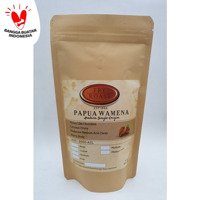 

t01thy Kopi Arabika Papua Wamena 500 Gram Biji/Bubuk - Biji Ds20X11