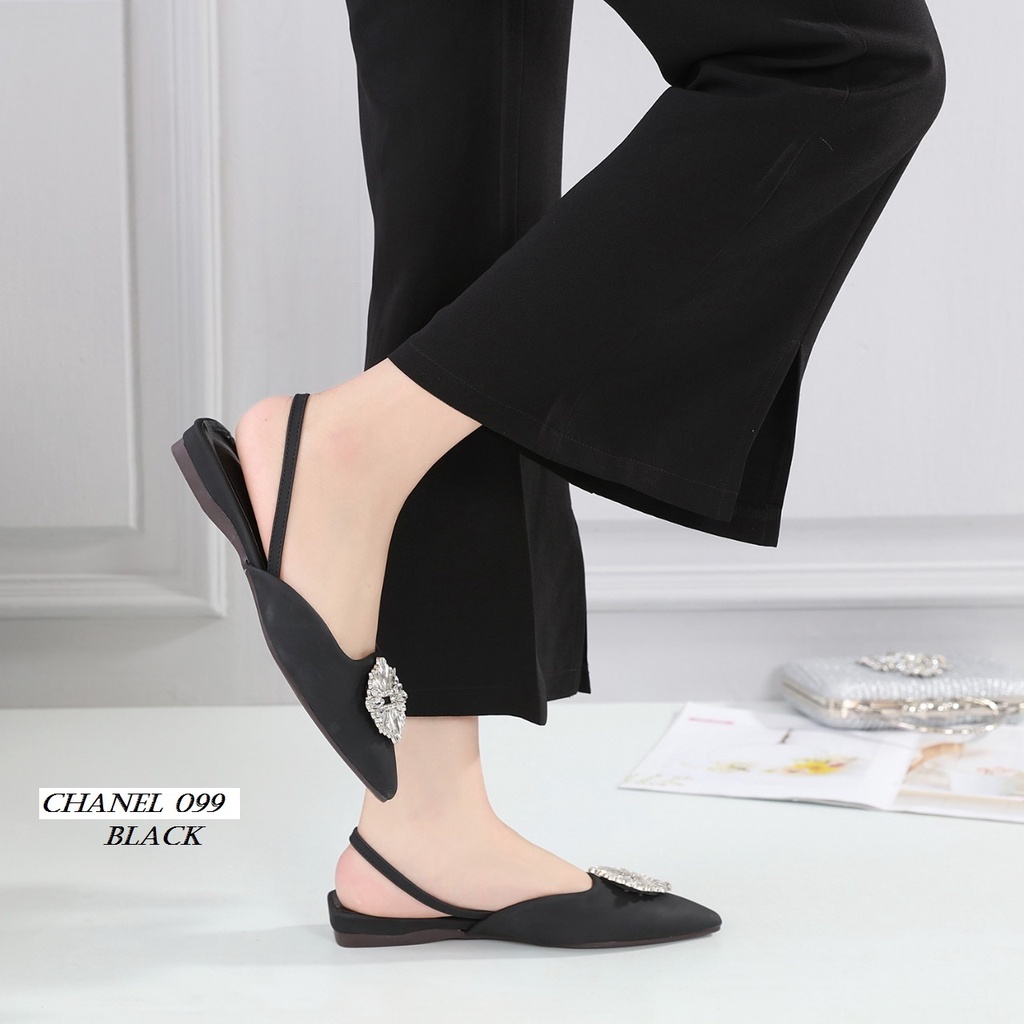 SEPATU FLAT SLINGBACK SHOES 099