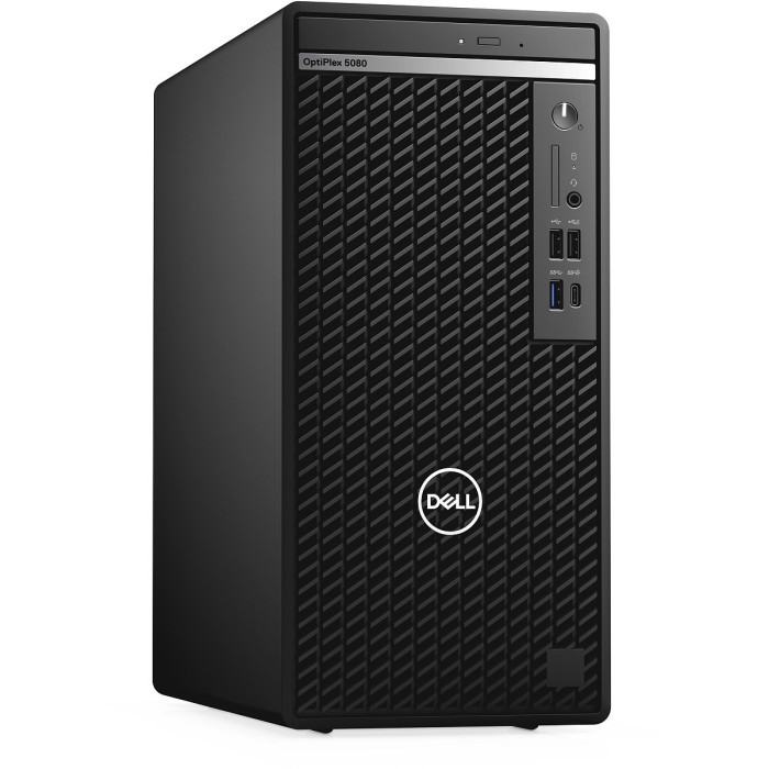 DELL OptiPlex 5080 MT i7-10700 2 x 8GB DDR4 1TB DVDRW Win10 19.5&quot; PC Desktop