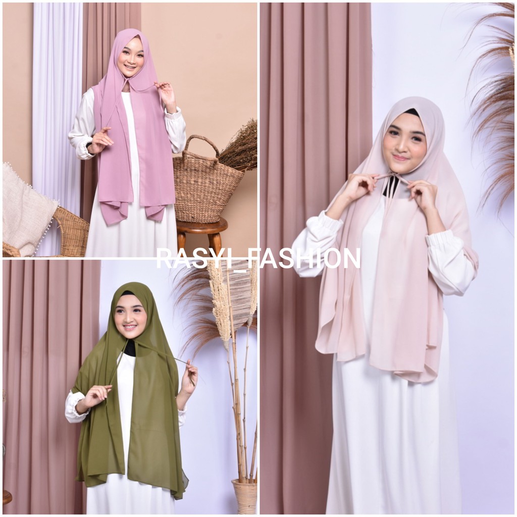 Pashmina Tali Ceruty Baby Doll Premium 180 X 75