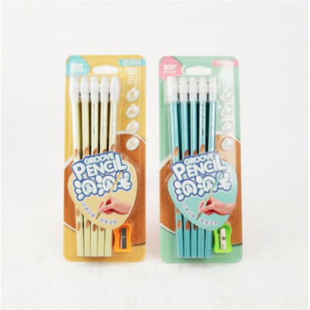 

Pencil / Pensil HB Grooved ZY-2022 / 1 PACK 10 PCS