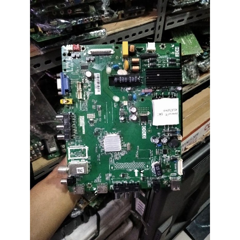 PANASONIC TH-43E306G MAINBOARD- MESIN TV- MB TV LED PANASONIC TH- 43E306G