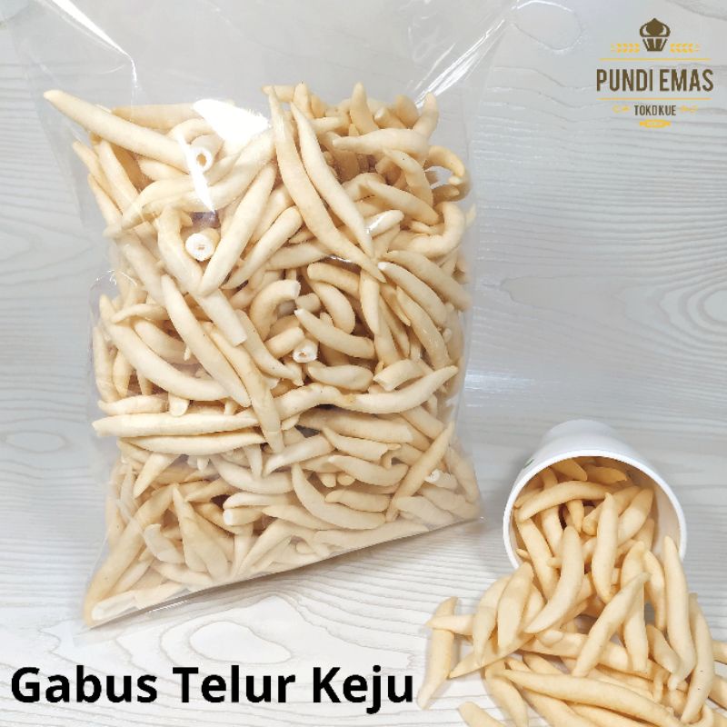 Telur Gabus Keju 250Gr / Gabus Kopong  / Telur Gabus Keju Murah