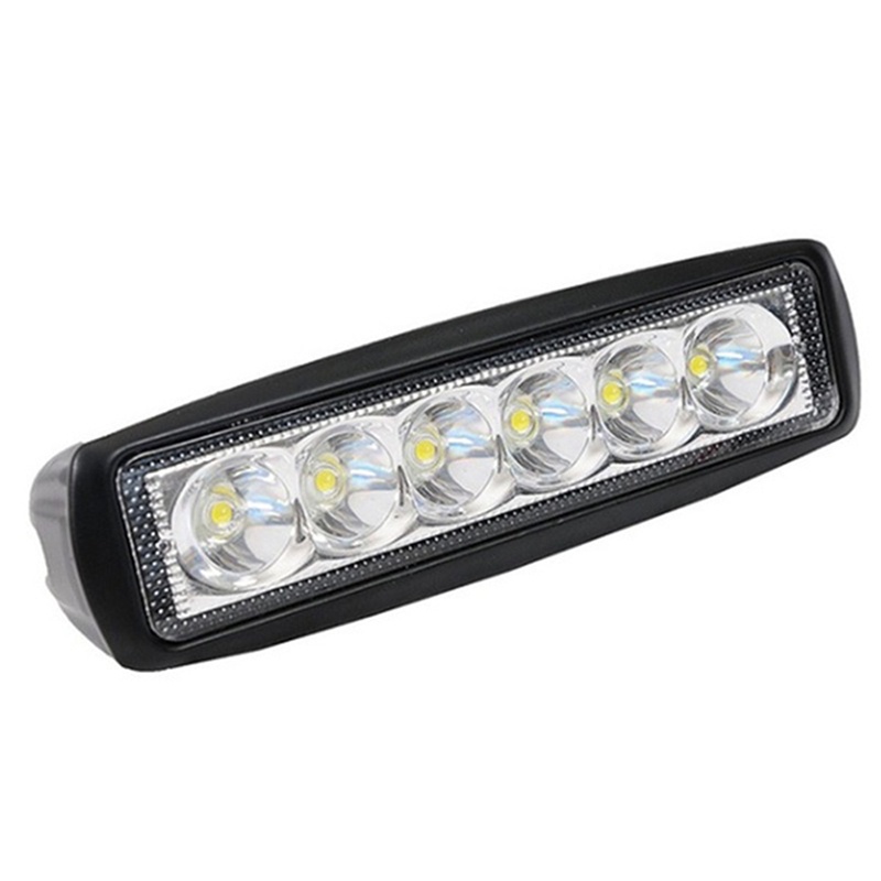 Deid Lampu Sorot Kabut LED 18W 6 Untuk Mobil SUV Truk Offroad 4WD UTE