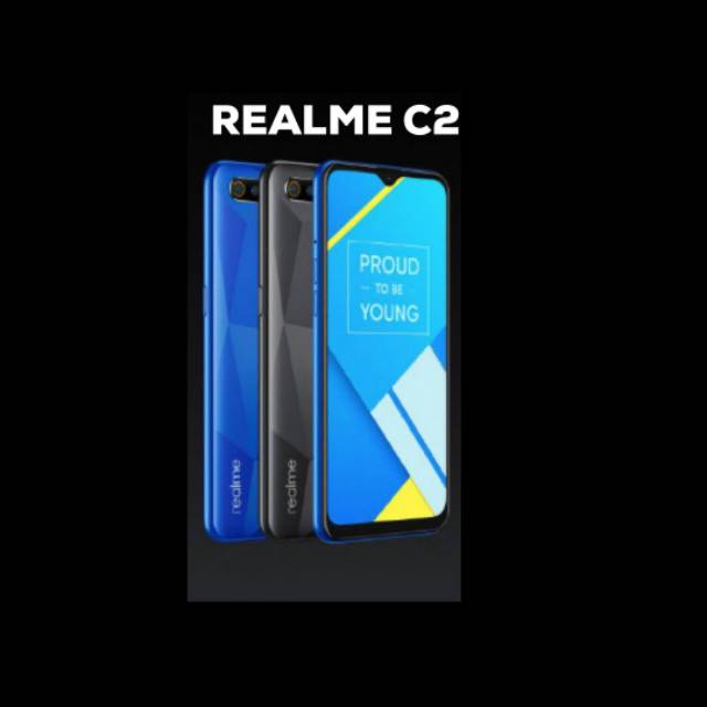 REALME C2 3/32 SECOND (KONDISI 95%)