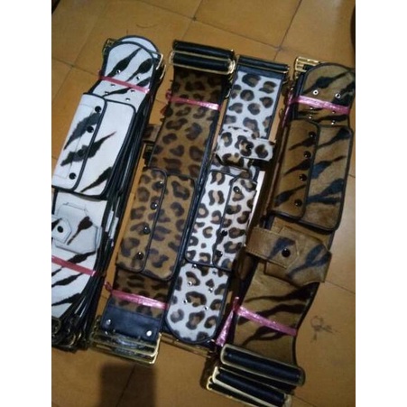 GROSIR Sabuk kulit otok bopo coret macan ヷ 53