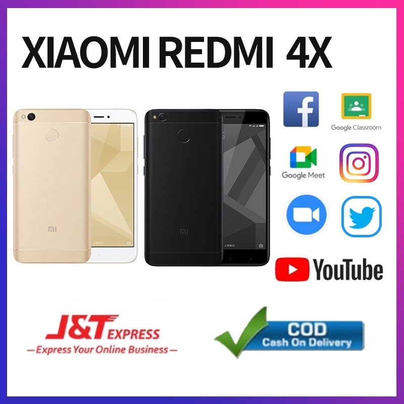 REDMI 4X 3GB/32GB bergaransi TERPERCAYA