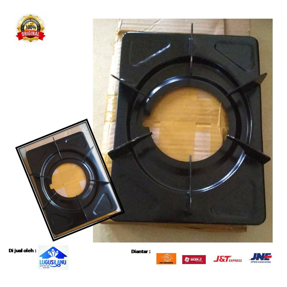 tatakan kompor gas 6 kaki alas kompor quantum kotak