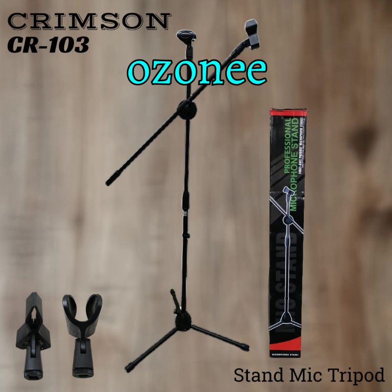 STAND MIC CRIMSON CR 109 STANDING MICROPHONE CRIMSON CR 109