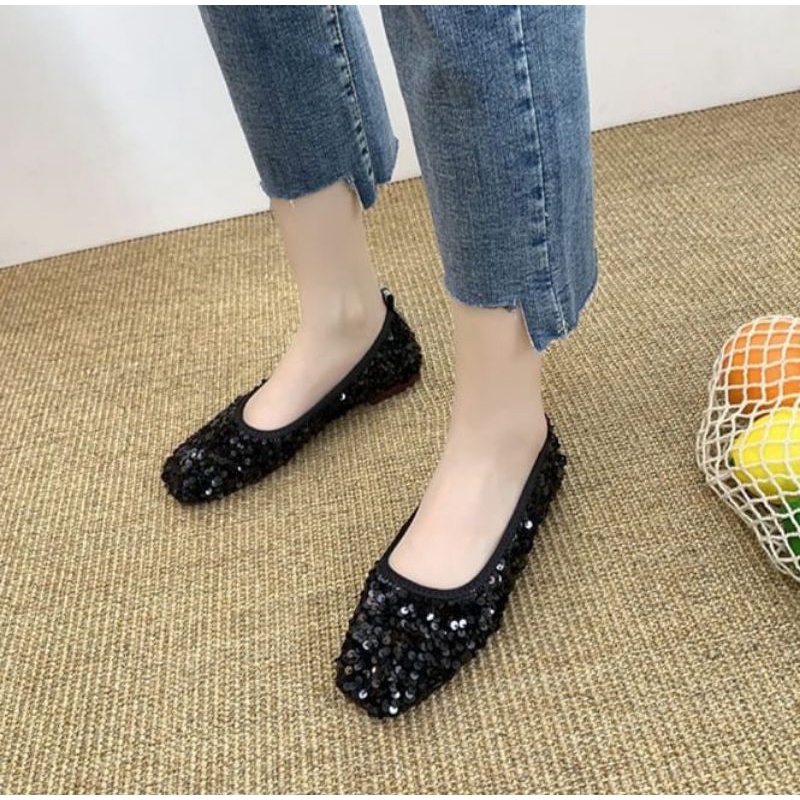 [NEW] KANOSUE BLING BLING FLAT SHOES KS2088 IQ #Realstock