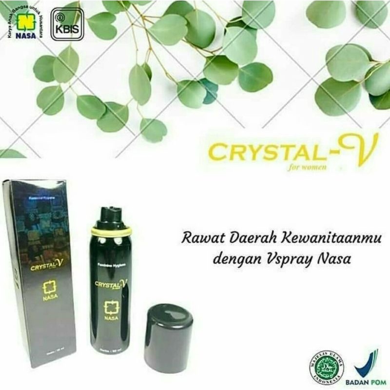 CRYSTAL V SPRAY FEMININE HYGINE