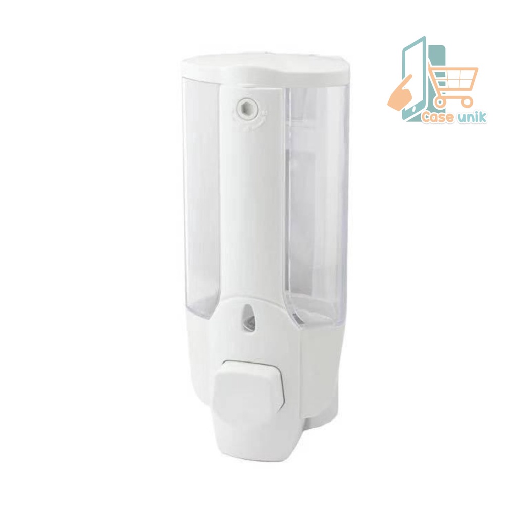 RT86 TEMPAT HAND SOAP WASHING HAND DISPENSER SABUN CAIR SINGLE KEY LOCK TUBE DOUBLE 1 TABUNG DINDING WC CS3951