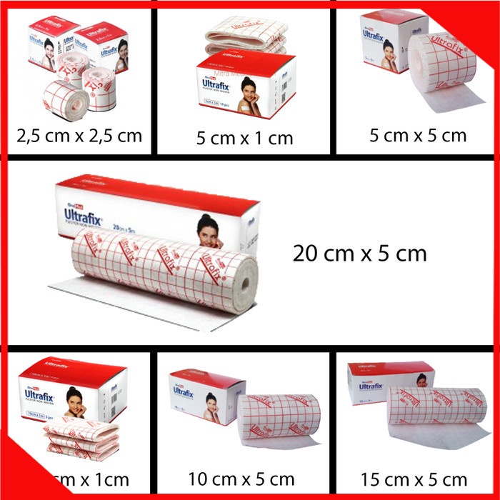 Ultrafix Plester Luka Anti Air Onemed Plesterin Ultrafik Non Woven