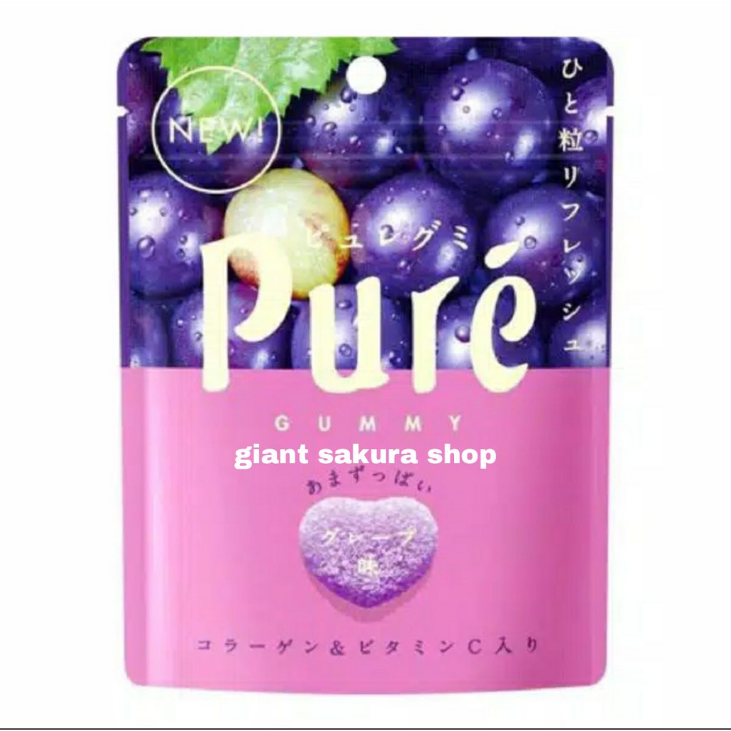 

Kanro Pure Grape 56gr (Non-Halal) / snack jepang / permen jepang / camilan jepang / permen anggur