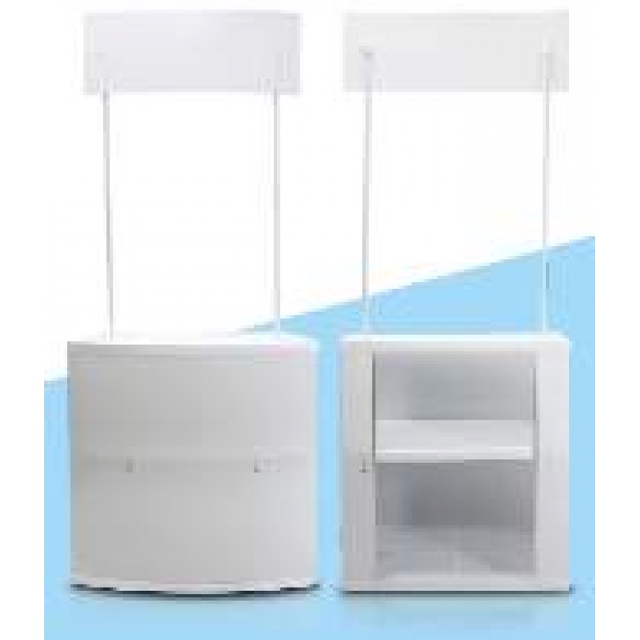 Booth Portable Event Desk Meja Jualan Meja Promosi  Meja Pameran meja lipat