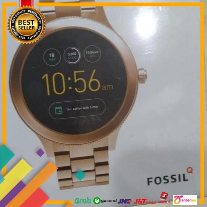 ON SALE.. SALE  JAM TANGAN FOSSIL SMART WATCH GEN 3 FTW6000 ROSE GOLD (SEGEL) ..TERMURAH