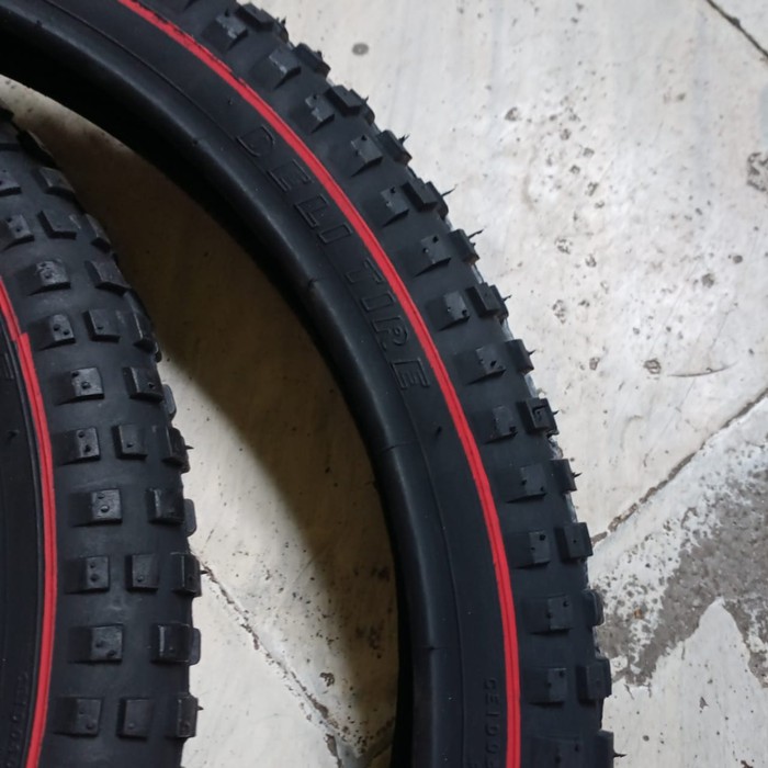 Ban luar sepeda 20 x 2.125 Deli Tire Red Strike- 2bh