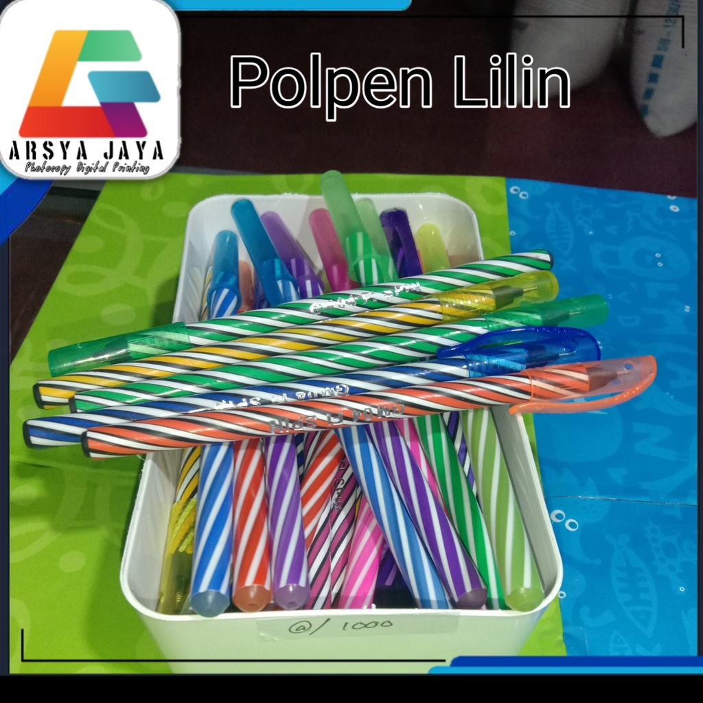 

1 buah Pulpen Lilin GM Spin GM04Fi 0.5 mm