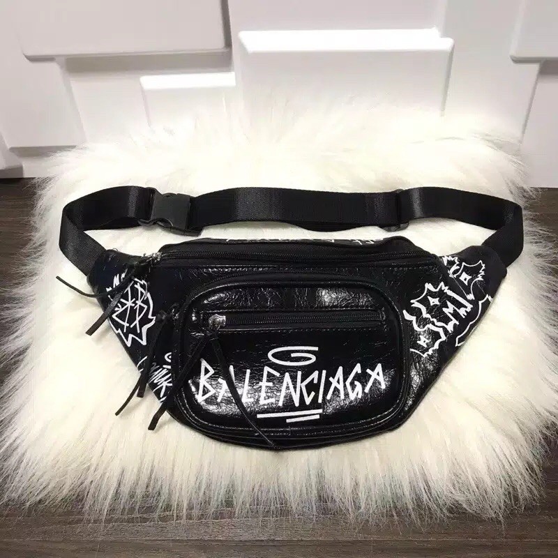 Waist Bag Balenciaga Graffiti Original