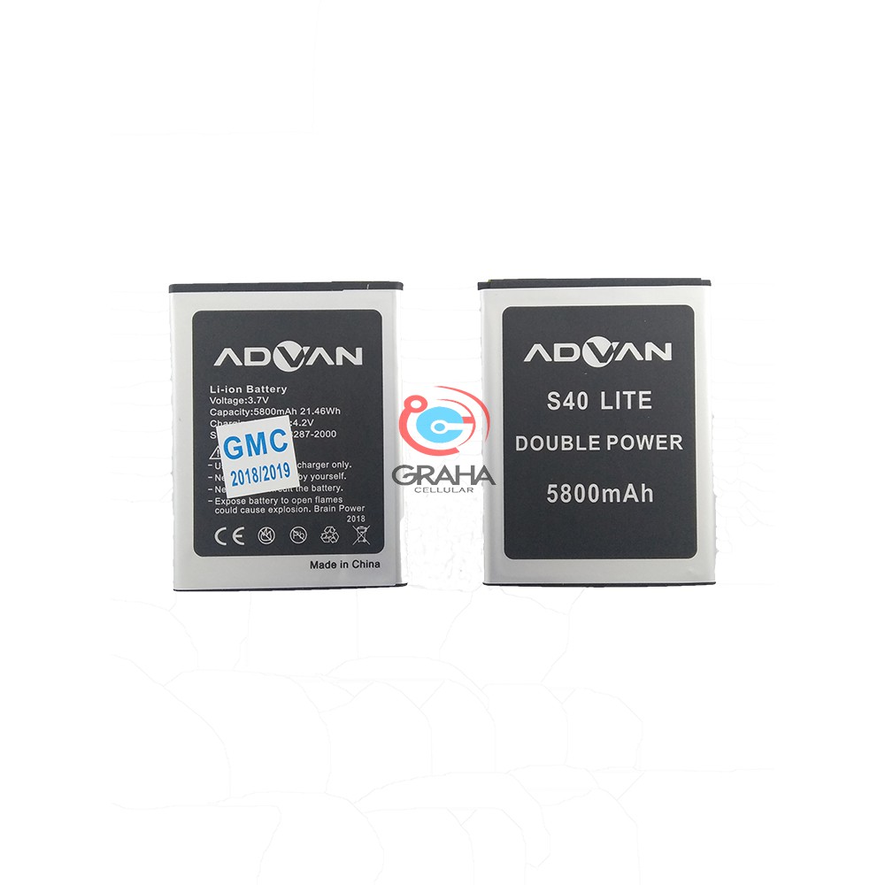 BATERAI / BATTERY / BATRE ADVAN S40 LTE