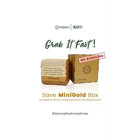 Brangkas Save MiniGold Box