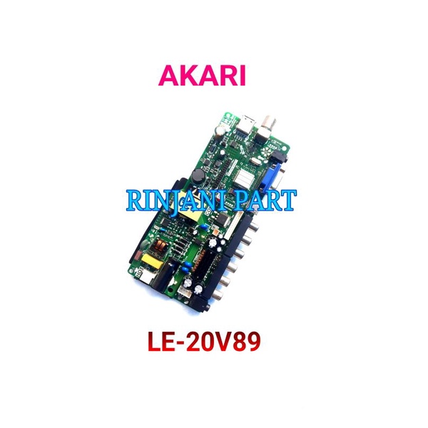 MAINBOARD TV LED AKARI LE-20V89 MB LE-20V89