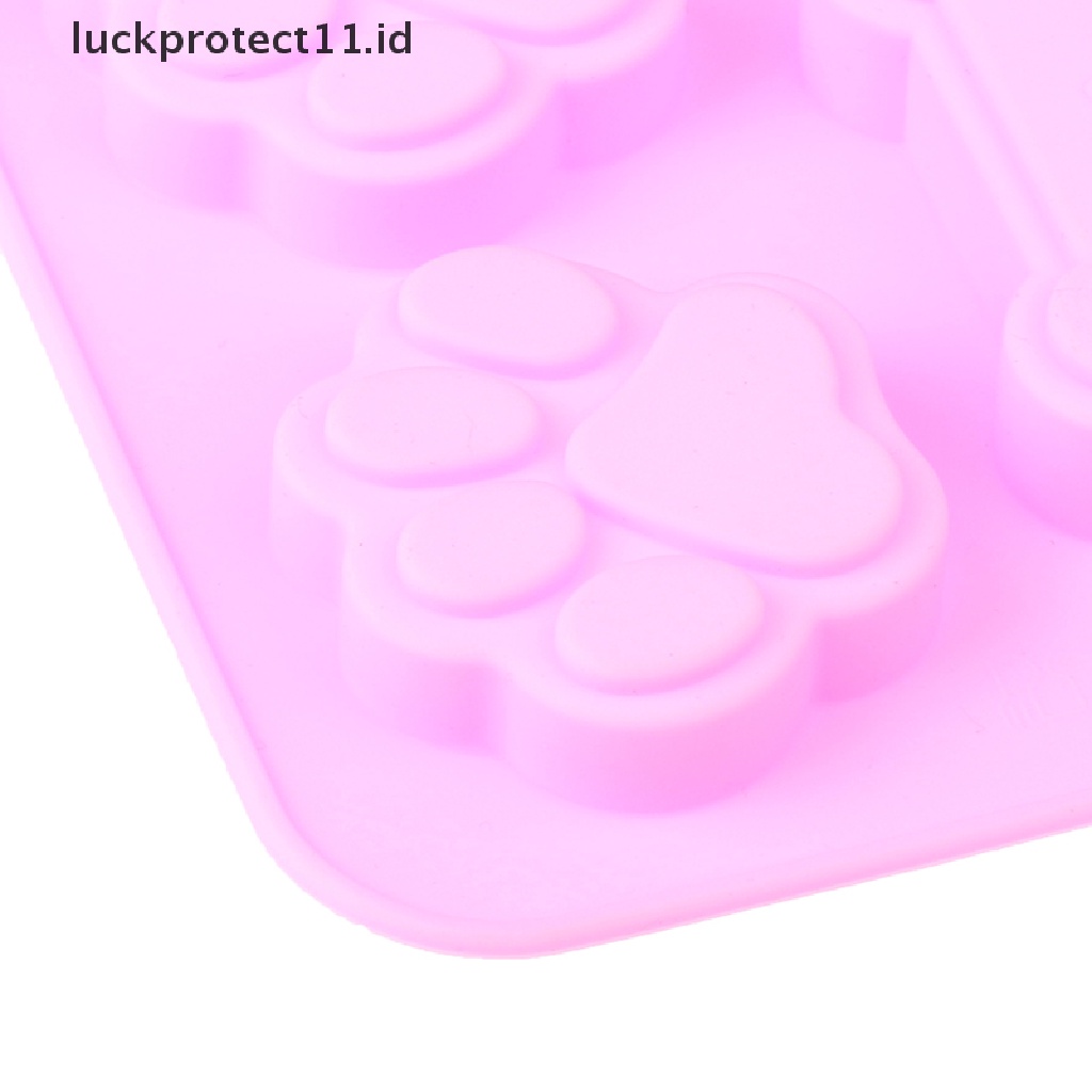 //HG&amp;ID// Silicone Baking Mold Dog Bone Dog Footprint Cake Mold Food Grade Baking Mould .