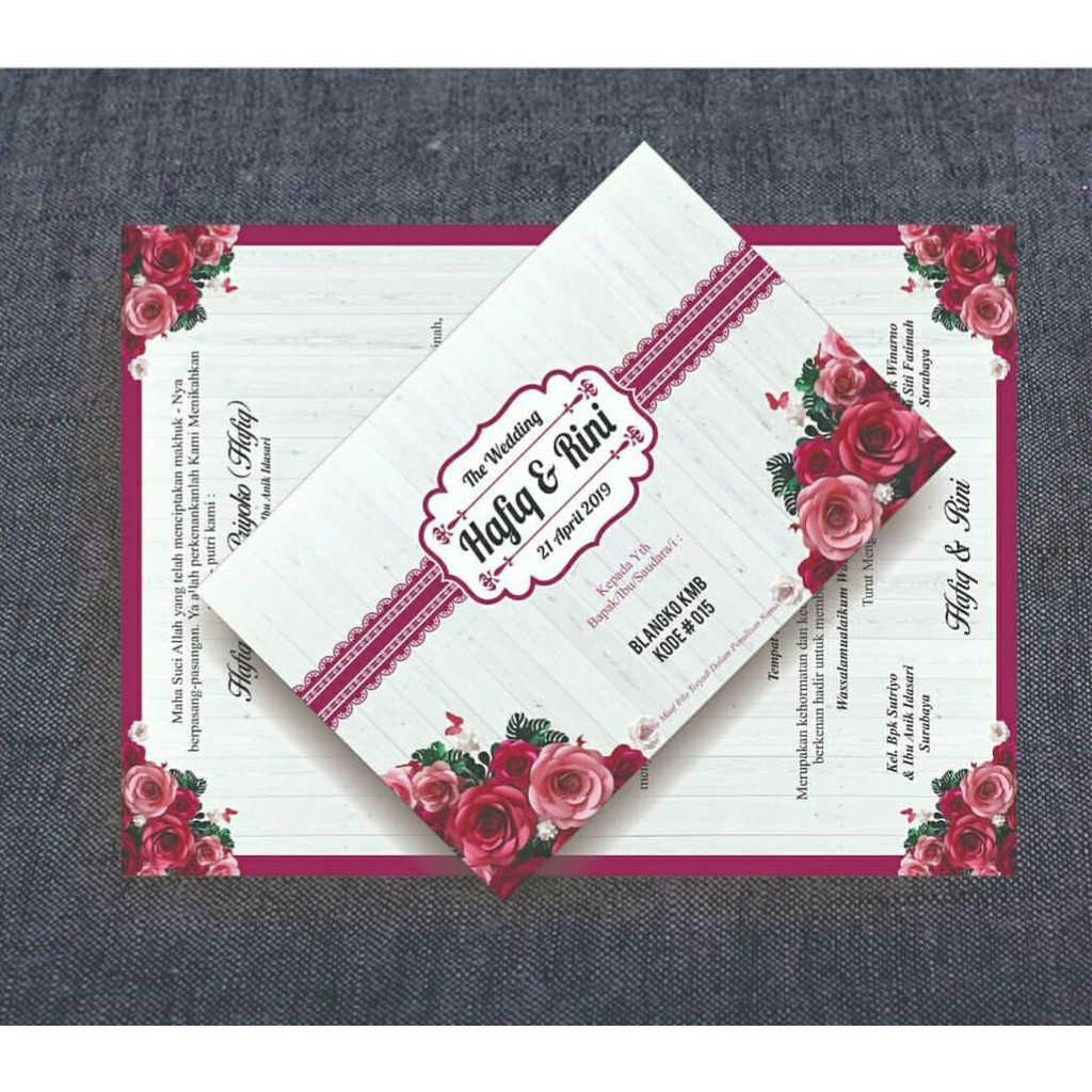 BLANGKO UNDANGAN KMB 15 (FREE FILE SETTING COREL SETELAH ORDER KATALOG)