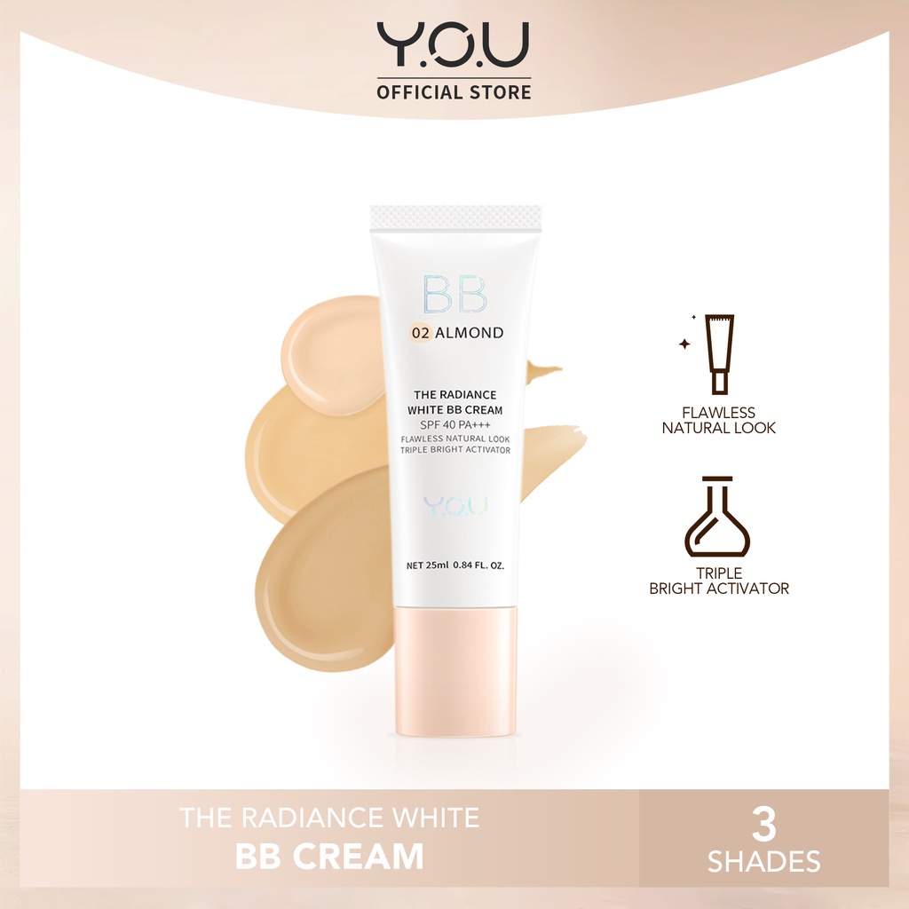 Y.O.U The Radiance BB Cream Spf 40 PA++++ - 25ml