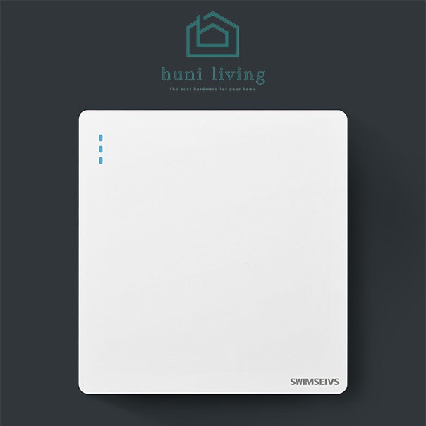 Saklar / Sakelar Lampu Putih White 1/2/3 Gang Electrical Switch 2 Way Engkel Hotel 2 Arah