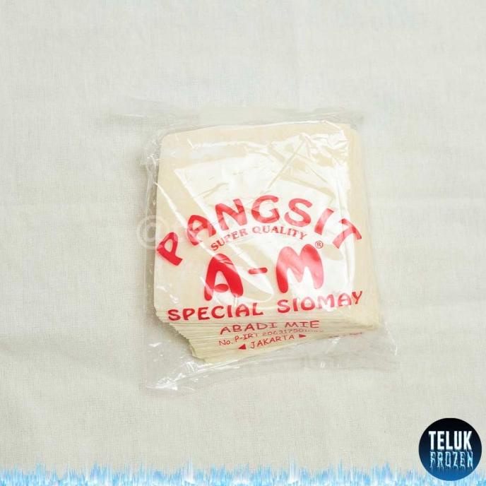 

Kulit pangsit AM special siomay rebus isi 50 pcs/lembar asli abadi mie
