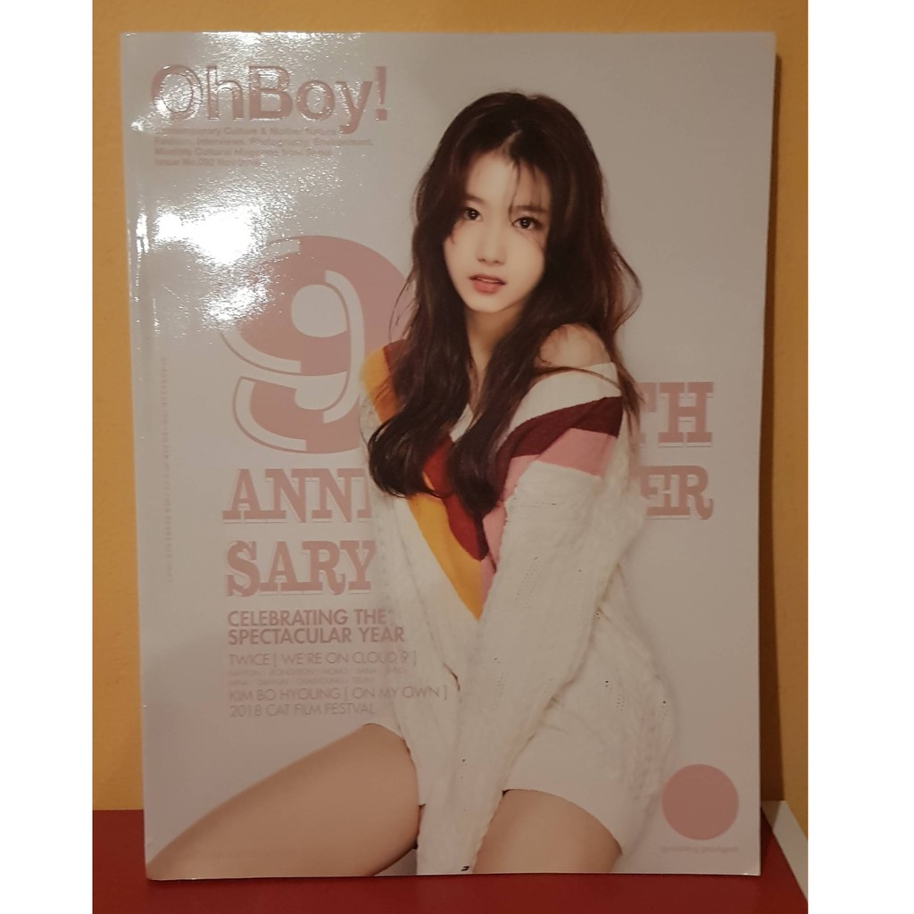 Oh Boy Magazine 9th Anniversary - SANA TWICE