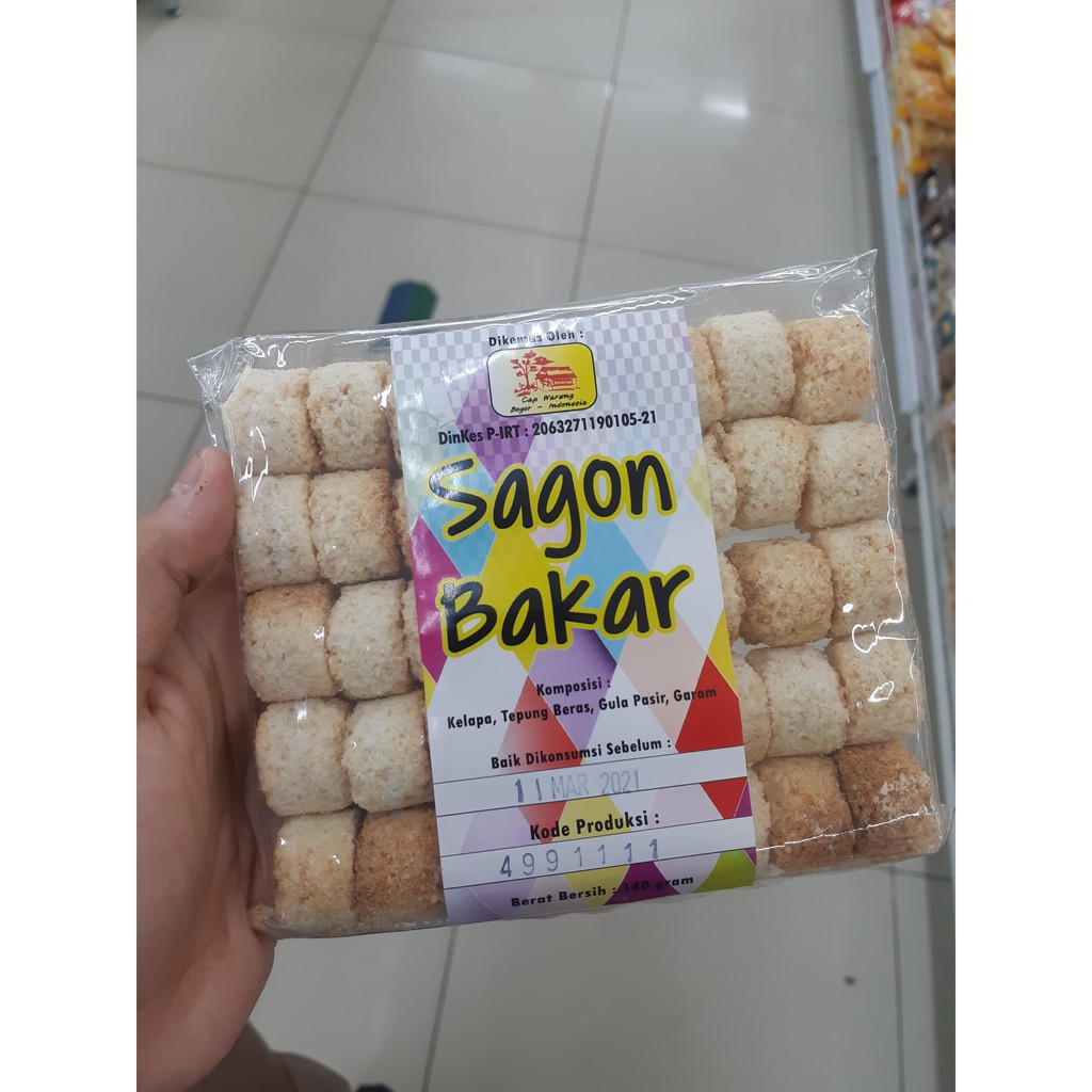 

[VEGAN & VEGETARIAN DETECTED] Cemilan Sagon Bakar