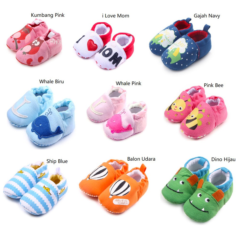 Sepatu Bayi / Prewalkers Anak / Sepatu Prewalkers Bayi Lucu