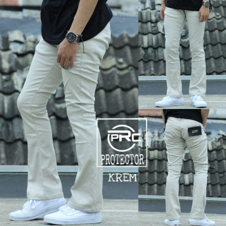 Celana chino cutbray pria | Celana katun cutbray | Celana Bootcut Pria | Celana cutbray cowok 27/34