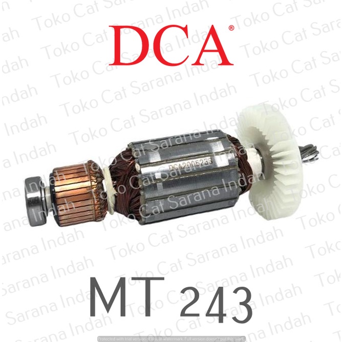 Armature Angker DCA Mesin Profil Maktec MT 243