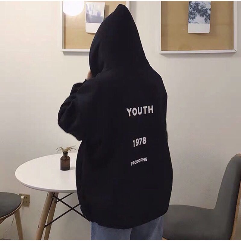 Zip Hoodie YOUTH PROUD OF ME BIGSIZE (S - 6XL 5XL 4XL XXL XXL XL L M ) Oversized Jacket Boy Girl ZipHoodie Resleting Korean Style Young YOUTH Unisex Fleece Jaket zipper Jumbo