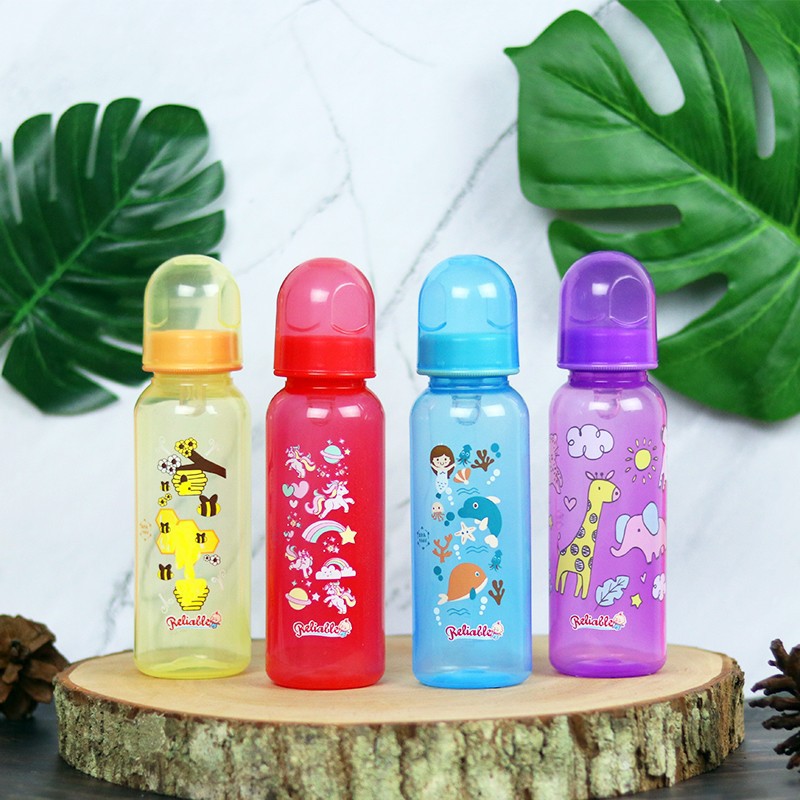 Botol Susu Warna Reliable 250ml BPAfree