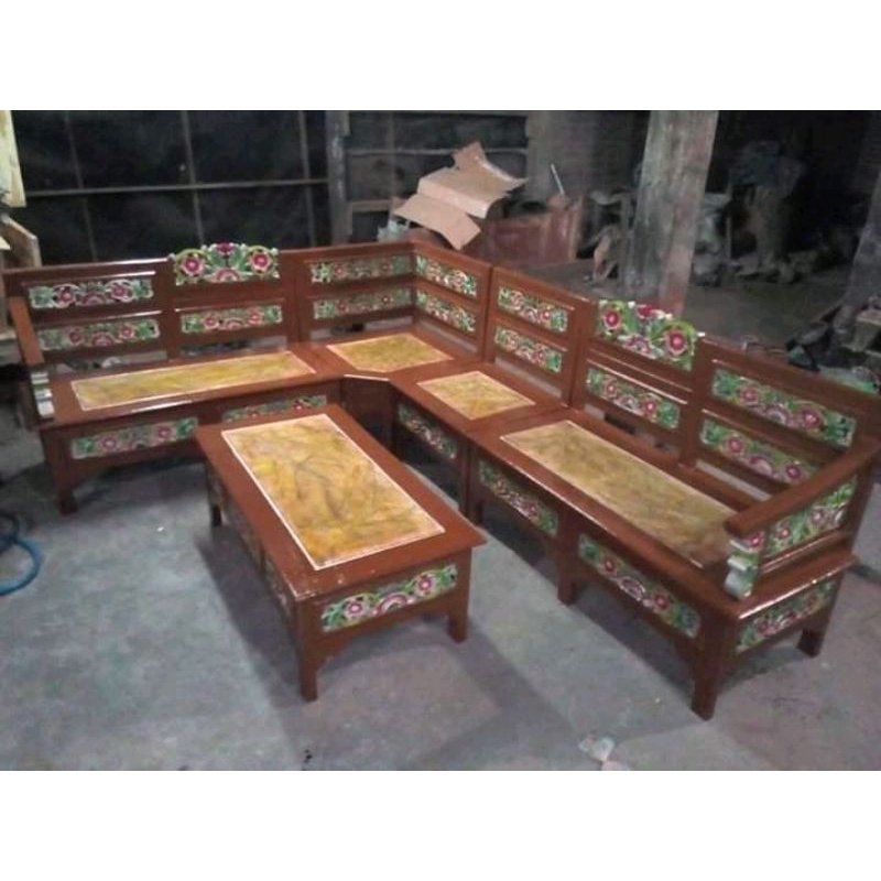 Furniture kursi sofa tamu model sudut mawar / kursi tamu harga 1 jutaan / kursi tamu minimalis / model kursi ruang tamu sempit / kursi jati minimalis untuk ruang tamu kecil / model kursi tamu terbaru dan harganya / harga kursi minimalis ruang tamu