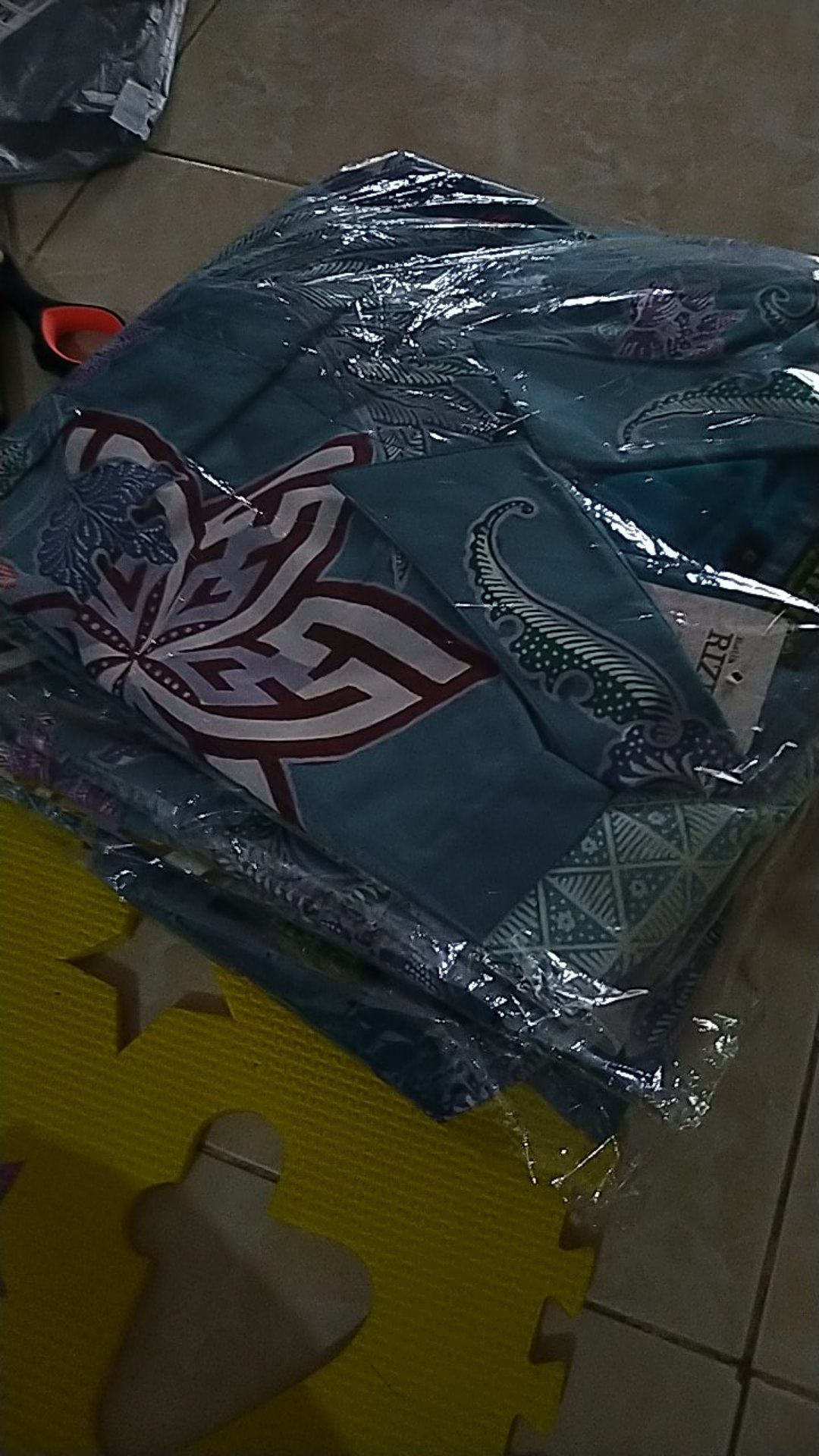 Kemeja Batik Tulis Furing Lengan Pendek  Pria Murah Pekalongan