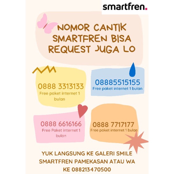 nomor cantik smartfren