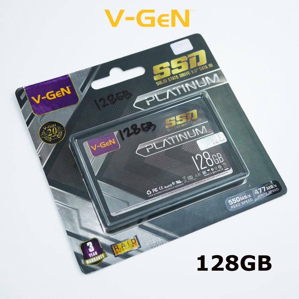 HARDDISK SSD 128GB SSD VGEN 128GB SATA3 ORIGINAL RESMI