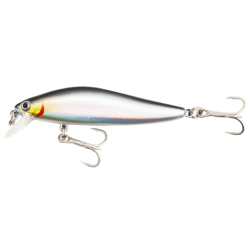 Shengyao 1pc Umpan Pancing Minnow Fishing Lure Tiruan Bentuk Ikan 10g 14g Dengan 3X Kail Treble Bait